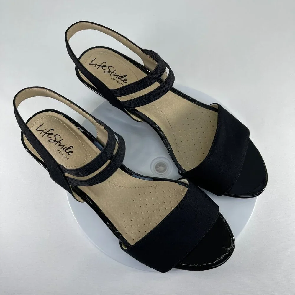 LifeStride Wedge Sandal | Women's 9 M | NEW - Picture 14 of 14